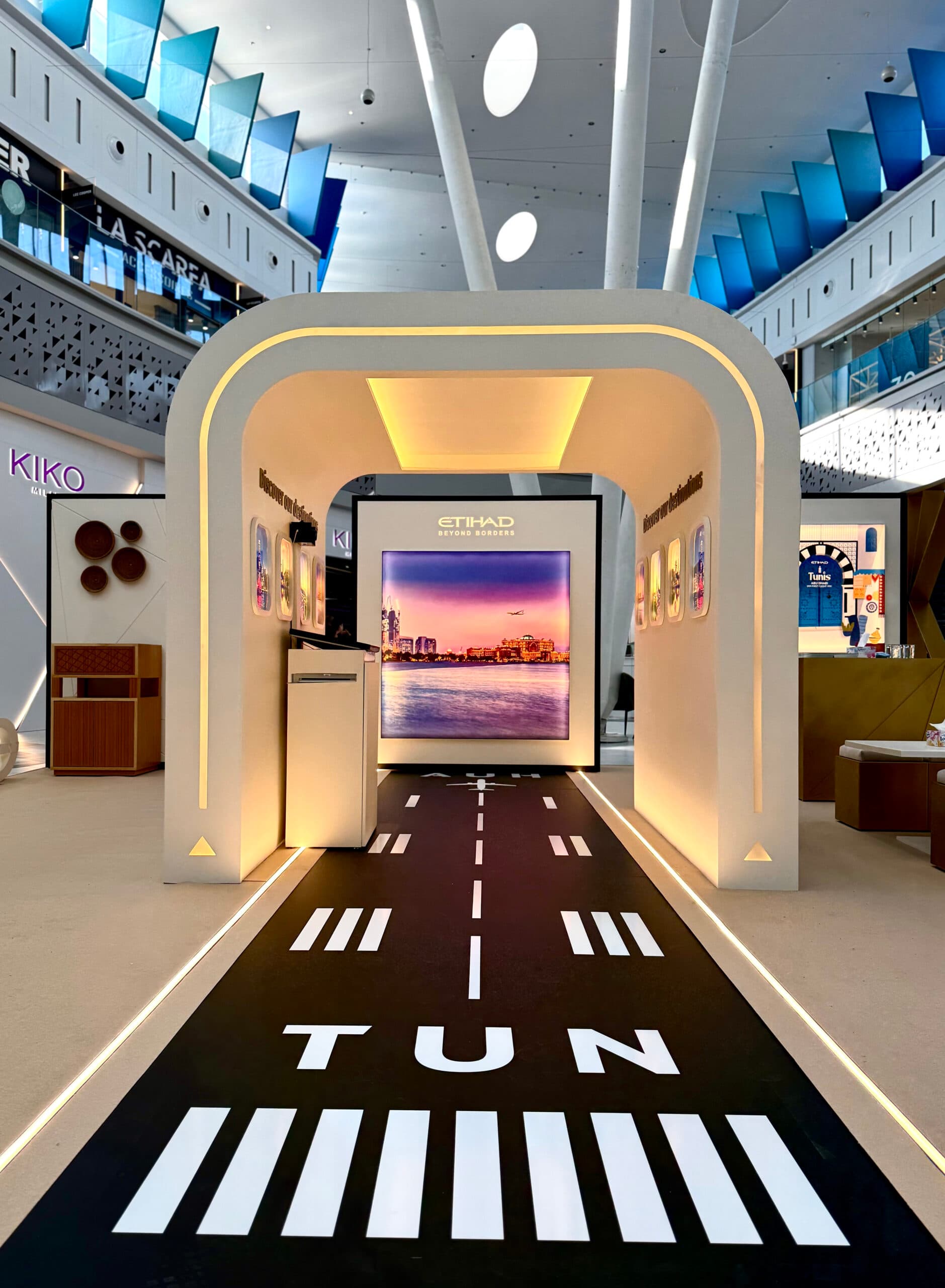 Etihad Airways — Inaugural Flight Pavilion, Tunisia